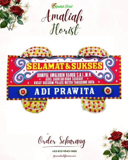 Papan Bunga Ucapan Selamat Cikaobandung